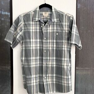 Vans Boys (8-16) Large S/S Button Front Shirt